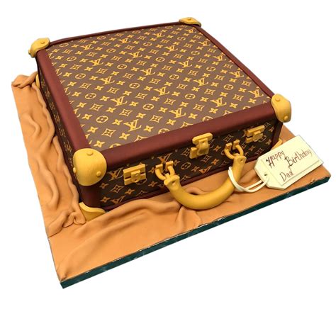 Louis Vuitton Stamp for Cake 